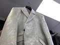 Barabas Coat Silver/White