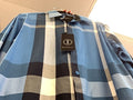 Long Sleeve Bright Blue-White