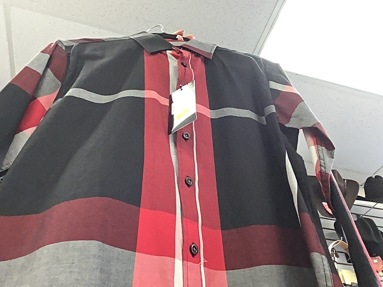 Long Sleeve Black-Red