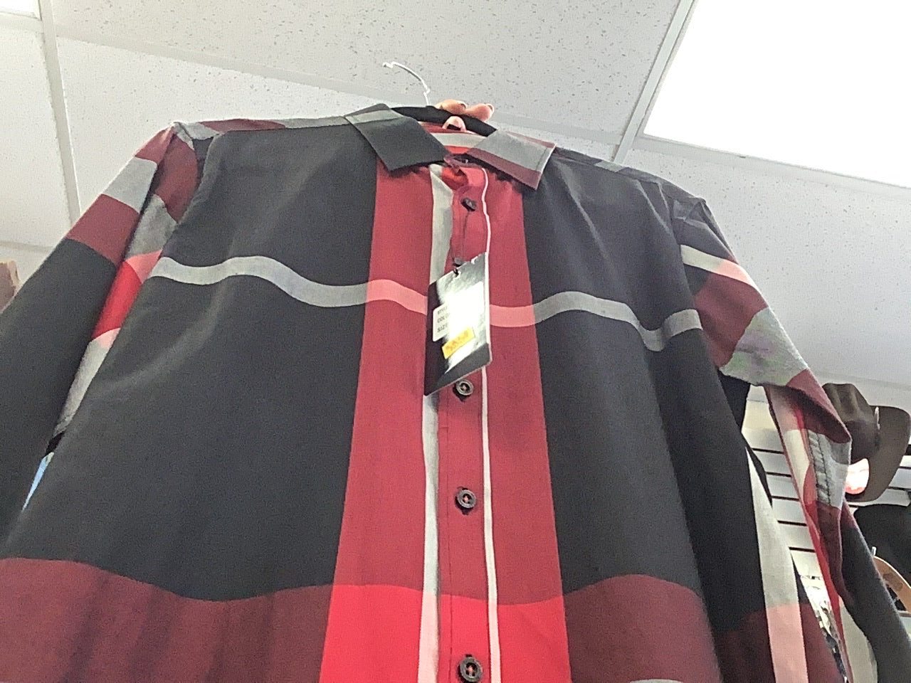 Long Sleeve Black-Red