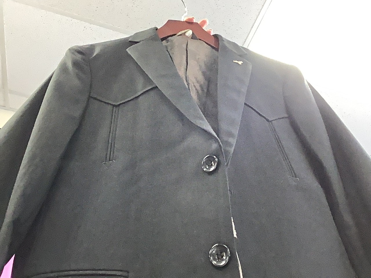 Platini Black Coat Flecha